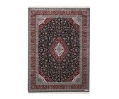 Apadana M-Kashan Navy Blue with Red Kashan Design (350x250)