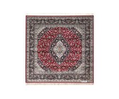 Apadana M-Kashan Navy Blue with Red Kashan Design (350x250)
