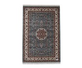 Apadana M-Kashan Navy Blue with Red Kashan Design (350x250)