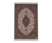 Apadana M-Kashan Navy Blue with Red Kashan Design (350x250)
