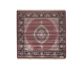 Apadana M-Kashan Navy Blue with Red Kashan Design (350x250)