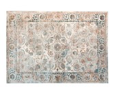 Apadana M-Kashan Navy Blue with Red Kashan Design (350x250)