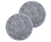 Lush Living Rug Wisteria Nouveau Shaggy - Blue - 70 x 110cm - Pack of 4