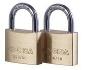 Cisa C2000 Euro Cylinder & Turn 33/33 NP