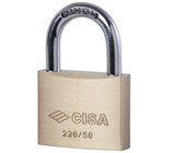 Cisa LL 10 Set 50mm Nickel Lock with Double Throw Deadbolt including cylinder