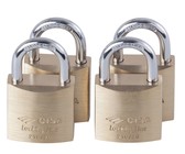 Matlock Safety Padlock Keyed Differently Red