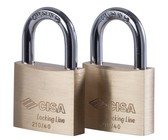 Master Lock Padlock 140D Brass 38mm KA 1G003