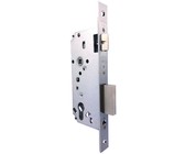 Cisa LL 10 Set 50mm Nickel Lock with Double Throw Deadbolt including cylinder