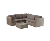 Creative Living Captiva 6-piece Corner Sofa Set Grey