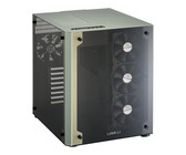 Lian Li PC-D600 Server Cabinet EATX Chassis - Black with Windowed Side Panel