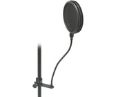 On-Stage ASFSS6GB Dual-Screen Gooseneck Pop Filter (Black)