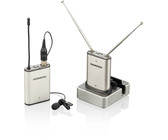 Samson  AirLine Micro Camera UHF Wireless Lavalier Microphone System – E4 (Silver)