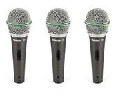Audio Technica AT2010 Cardioid Condenser Handheld Vocal Microphone (Black)