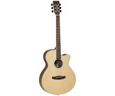 Cort SFX-ME OP SFX Series Acoustic Electric Cutaway Guitar with Bag (Natural)