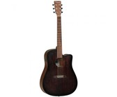 Cort AC120CE OP Classic Series Nylon String Acoustic Electric Cutaway Guitar with Bag (Open Pore Natural)