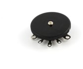 Graphtech Black TUSQ XL Slotted P Bass 4 String Bass Guitar Nut (Black)
