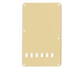 Allparts PG-0557 Electric Guitar 3-Ply Backplate with Slotted Hole (White)