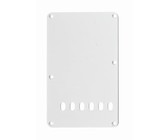 Allparts PG-0557 Electric Guitar 3-Ply Backplate with Slotted Hole (White)