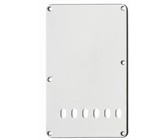 Allparts PG-0557 Electric Guitar 3-Ply Backplate with Slotted Hole (White)