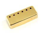 Allparts Electric Guitar 50mm String Spacing Mini Humbucker Pickup Cover Set (Gold)