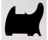 Allparts Electric Guitar 5-Hole 1-Ply Pickgaurd for Fender Telecaster Style Guitars (Parchment)