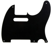 Allparts Electric Guitar 5-Hole 1-Ply Pickgaurd for Fender Telecaster Style Guitars (Parchment)