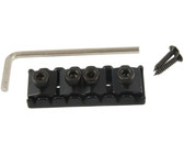 Gotoh UKB Ukulele Machine Head Set with Black Oval Buttons (Nickel)