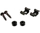 Graphtech Black TUSQ XL Slotted P Bass 4 String Bass Guitar Nut (Black)