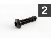 Allparts Guitar Short Machine Head Button Screws - Gold (Pack of 6)