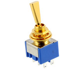Allparts Guitar Short 5/8 Inch Tall Dome Control Knobs with Set Screw (Gold)