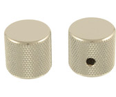 Allparts Guitar Short 5/8 Inch Tall Dome Control Knobs with Set Screw (Gold)