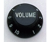 Allparts Clear Speed Control Knobs (Set of 2)