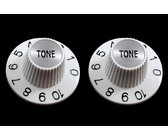 Bourns 250K Split Shaft Blend-Balance Linear Potentiometer with Center Detent (Nickel)