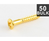 Allparts Guitar Strap Button Screws - Gold (Pack of 50)