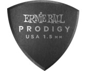 Ernie Ball Prodigy 1.5mm Large Shield Guitar Pick (Black)