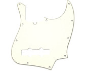 Fender 10-Hole Contemporary Jazz Bass Pickgaurd Pickguard (Parchment)