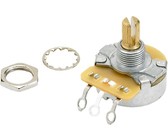 Q-Parts Guitar 14.6mm Tall Acrylic Green Pearloid Mini Control Knob with Set Screw (Chrome)