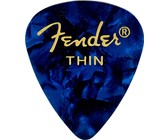 Fender Wavelength 351 Thin .46mm Celluloid Pick (Black)