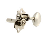 Gotoh SG381-MGT Electric Guitar 3 A-Side Locking Machine Heads Set (Black)