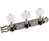 Gotoh SG381-MGT Electric Guitar 3 A-Side Locking Machine Heads Set (Black)