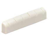 Allparts Electric Guitar Slotted Bone Nut for Epiphone Guitars (White)