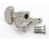 Gotoh SG381-MGT Electric Guitar 3 A-Side Locking Machine Heads Set (Black)