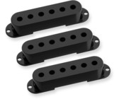 Allparts Electric Guitar 8-Hole 3-Ply Pickgaurd for Fender Telecaster SS Style Guitars (Black)