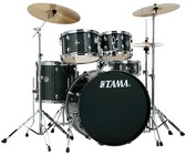 Tama RM52KH5C-CCM Rhythm Mate 5pc Acoustic Drum Kit with Hardware and Cymbals - Charcoal Mist (22 10 12 16 14 Inch)