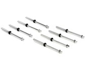 PDP 12-24 Inch 100mm Tension Rods (Pack of 8)
