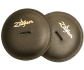 Zildjian Leather Pads for Marching Band Cymbals - Black (Pair)