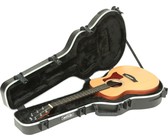 Pro-Lok PLOK-100WE ABS Deluxe Dreadnought Acoustic Guitar Case (Grey)