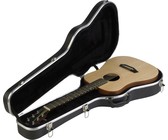 Pro-Lok PLOK-100WE ABS Deluxe Dreadnought Acoustic Guitar Case (Grey)