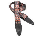 Levys MPDS2-001 2 Inch Sublimation Printed Picturesque Vistas Polyester Guitar Strap (Multicolour)