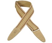 Levys MS12-GRN Classics Series 2 Inch Suede Guitar Strap (Green)